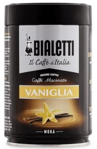 Кофе молотый Bialetti MOKA VANILLA 250г ж/б фото в онлайн-магазине Kofe-Da.ru
