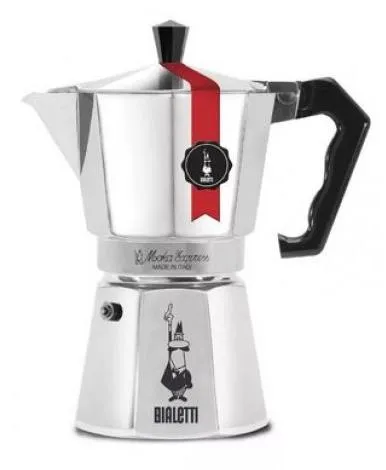 Гейзерная кофеварка Bialetti Moka Express LIMITED EDITION Глянц. 6 порций 4663 фото в онлайн-магазине Kofe-Da.ru